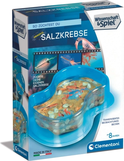 Clementoni originele zoutwater-kreeftjes (Artemia salina) – kweken en observeren - 1 stuk