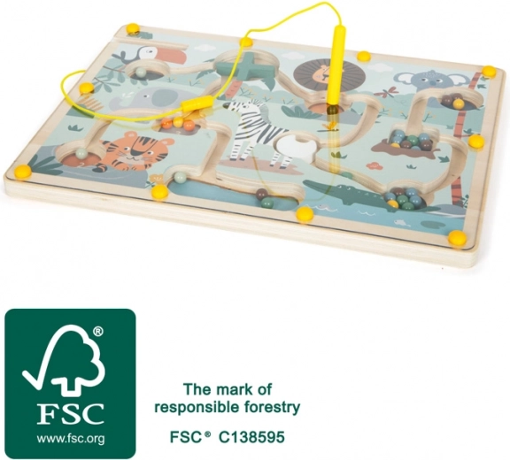 Magnetisch doolhof Safari small foot