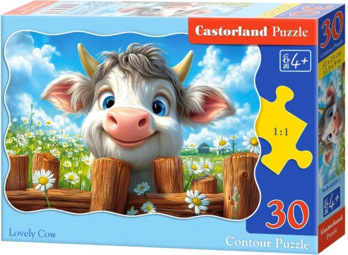 Castorland puzzel Mooie koe 30 stukjes