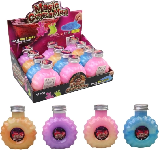 Lava-klei voor kinderen 11 cm – set van 12 stuks