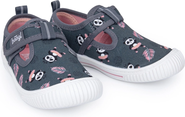 Baagl pantoffels panda