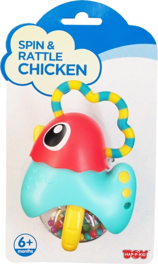 Hape rammelaar voor baby’s – kuiken