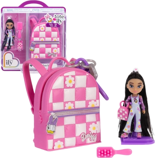 Disney ILY 4Ever Tote-ily Teenies modieuze mini-pop met Daisy en accessoires