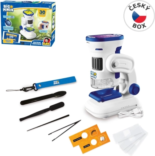 Digitale microscoop met accessoires en 30 experimenten