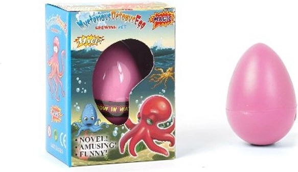 Groeiende octopus uit ei 6,5 cm