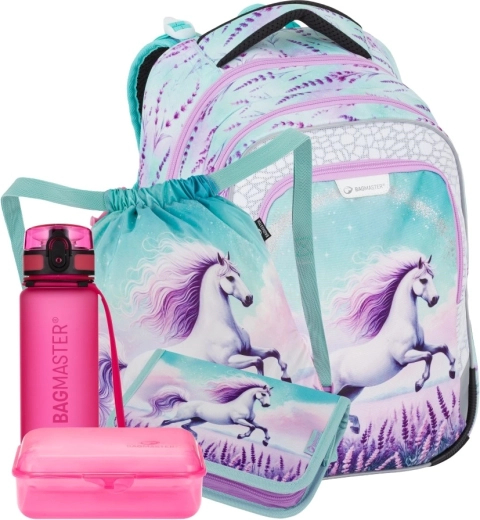 Bagmaster LUMI 26 grote schoolset voor eersteklassers – paard