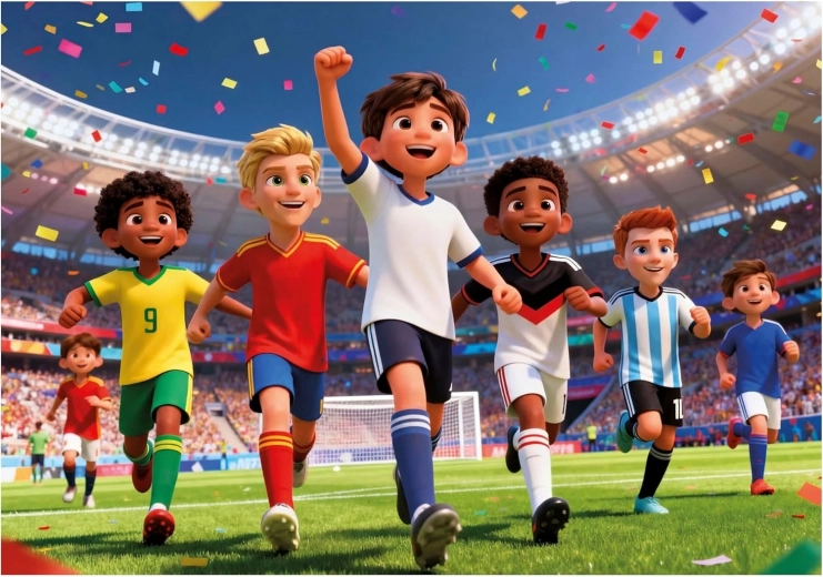 Educa puzzel Voetbalwereld 300 stukjes