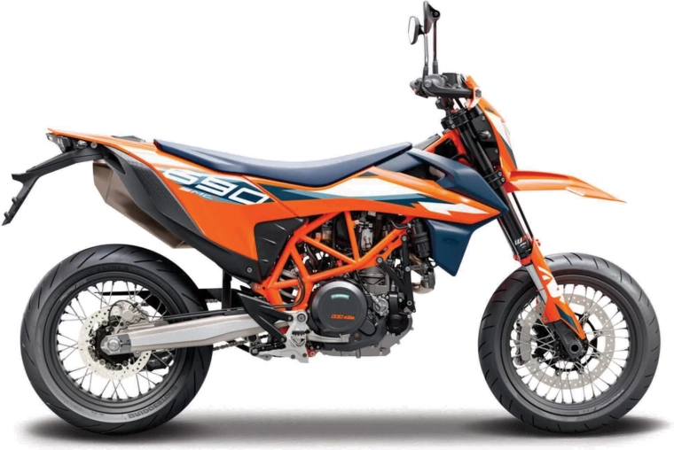 Maisto motorfiets KTM 690 SMC R 2023 1:12