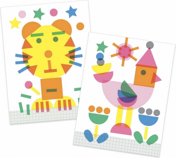 DJECO Creatieve set met stempels Dieren