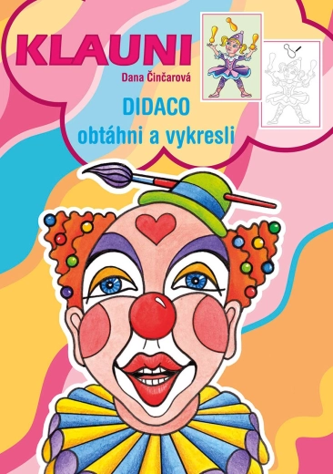 Akim didaco kleurplaten clowns - 1 stuk
