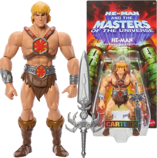 Figurine HE-MAN MASTERS OF THE UNIVERSE 14 cm met Zwaard der Kracht