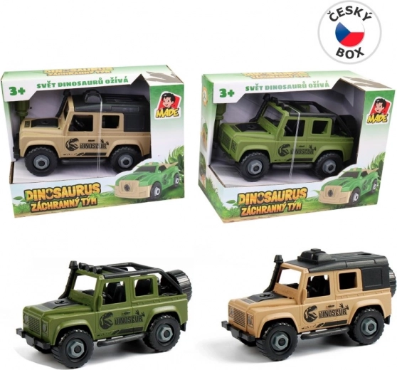 Kunststof autootje Jeep CITY COLLECTION 16 cm