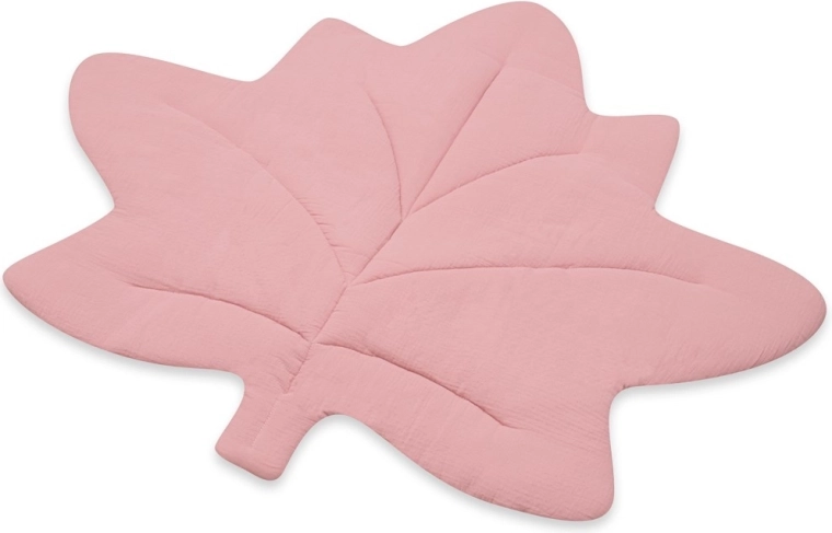 Mousseline speelkleed New Baby Maple Leaf roze
