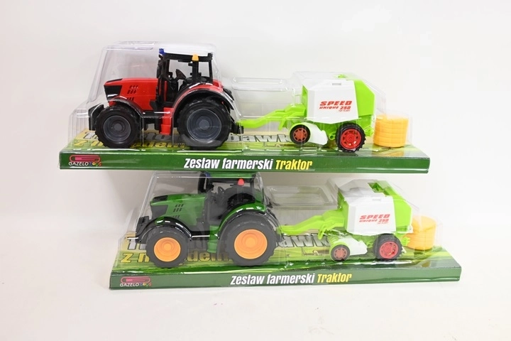 Tractor met landbouwmachine
