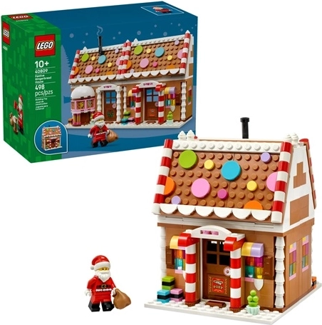 Lego Iconic kerst peperkoekhuisje