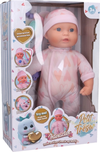 Zieke baby met effecten 37 cm