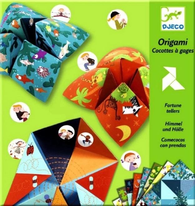 Origami Hemel, hel, Paradijs Djeco