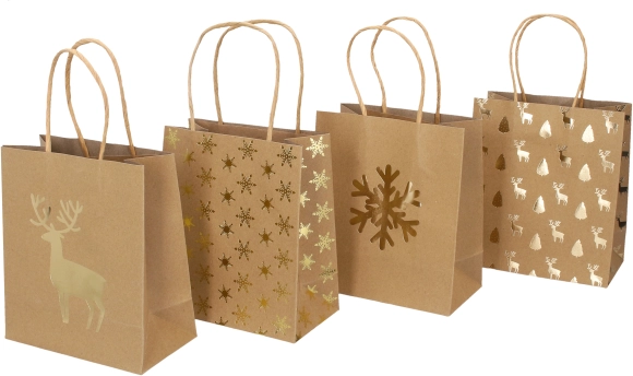 Kerstcadeautasje XS 15x17x8 cm