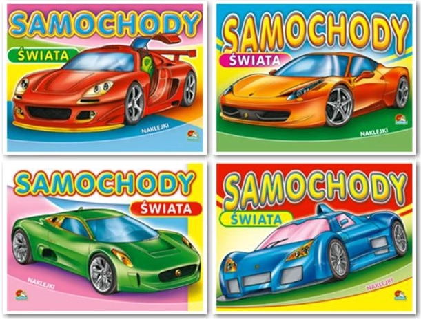 Kleurboek Auto’s van de Wereld