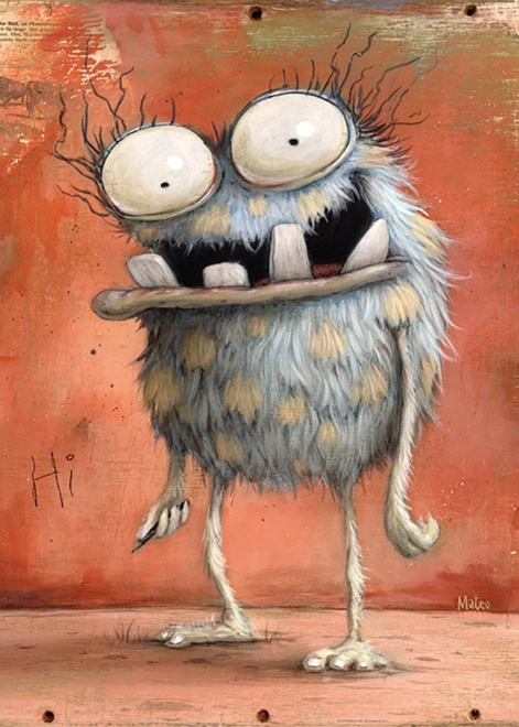 Heye puzzel Zozoville: Groeten 1000 stukjes