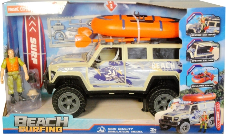 Kinderjeep met licht en geluid
