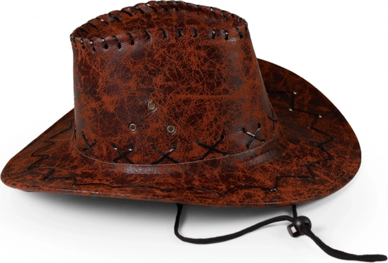 Bruine cowboyhoed voor kinderen