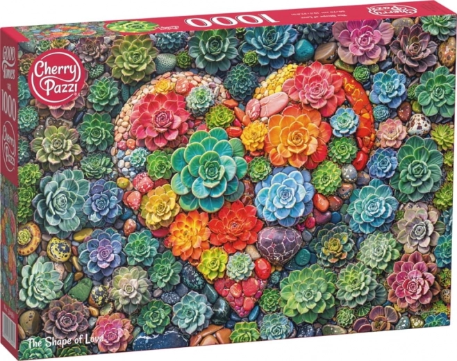Cherry Pazzi puzzel hart van de liefde 1000 stukjes