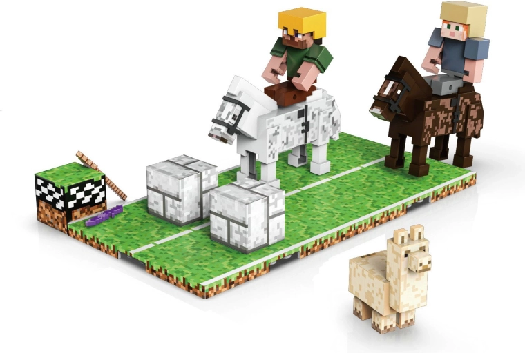 Magnet World 3D magnetische bouwset paardrijwedstrijden, 46 onderdelen