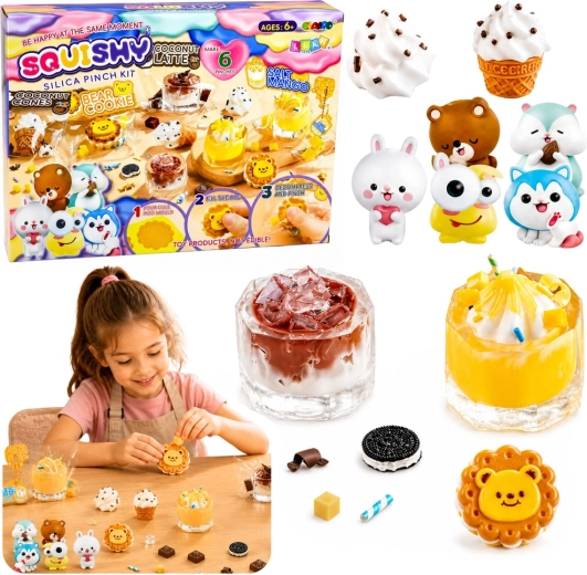 Creatieve set voor het maken van squishy snoepjes en drankjes (DIY)