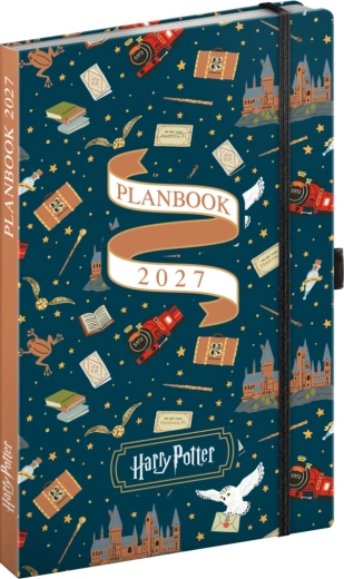 Notique planbook agenda en notitieboek Harry Potter – Hogwarts Express 2027, 13 × 21 cm