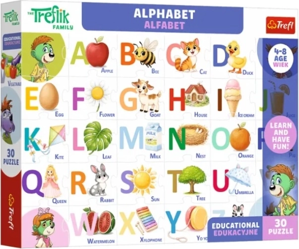 Puzzle Edu alfabet 30 stukjes