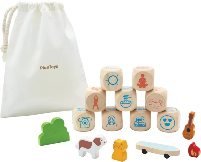 PlanToys Verhalen met dobbelstenen