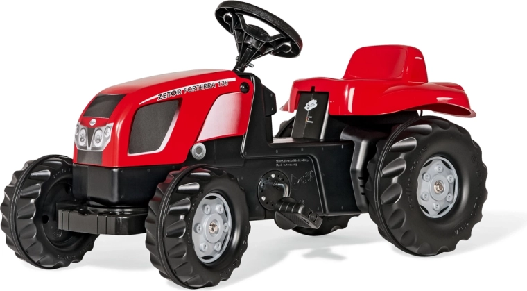 Traptractor Zetor rood