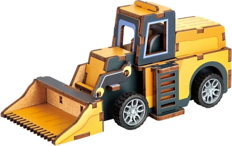 2Kids Toys 3D houten bouwpakket wiellader