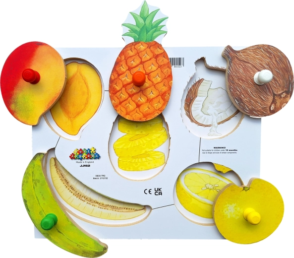 Just Jigsaws Schillen en Snijden van Gewassen 3 - Houten Puzzel