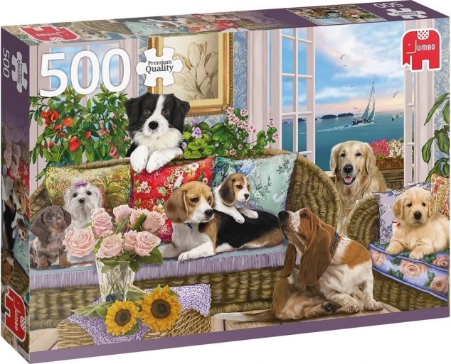 JUMBO Puzzel Harige vrienden 500 stukjes