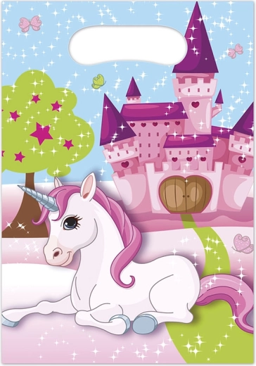 Unicorn party-cadeauzakjes - 6 stuks