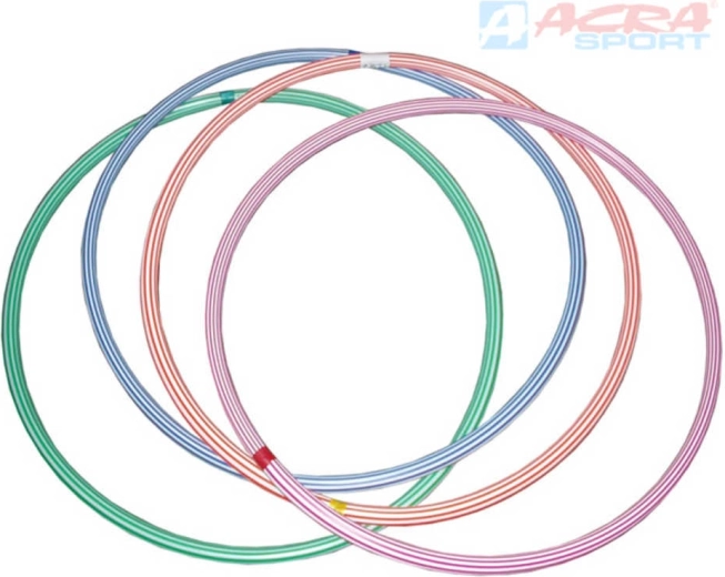 Acra gymnastiekhoepel hula hoop 70 cm - 1 stuk