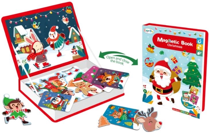 Magnetische puzzel Kerstmis