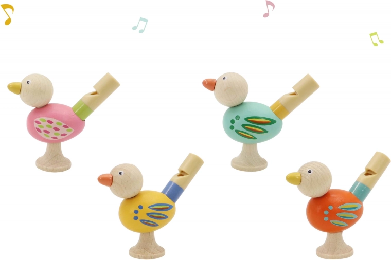 Fluitje in de vorm van een vogeltje