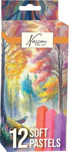NASSAU zachte droge pastels, 12 kleuren