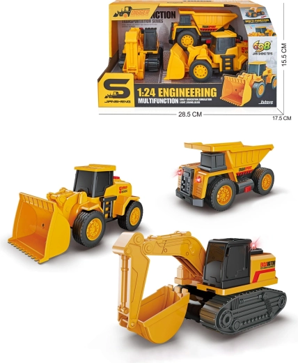 PLEJO bouwmachines met geluid