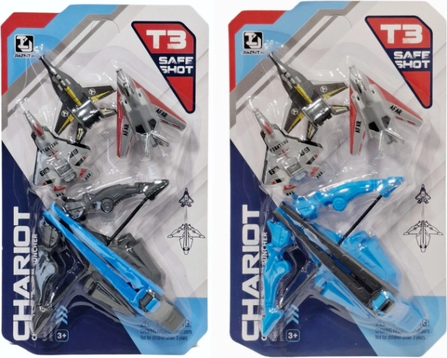 Vliegtuig met lanceerramp – kinderspeelgoed