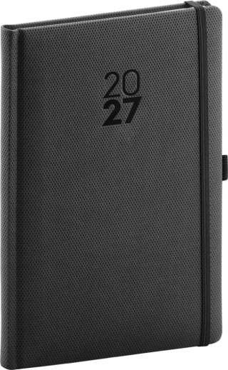 Notique weekagenda Diamante 2027 zwart 15 × 21 cm