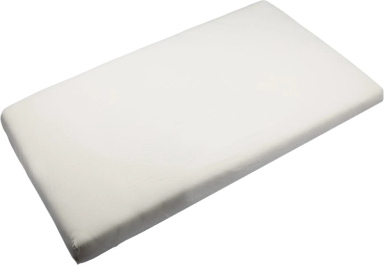 Timboo bamboe hoeslaken soft 40 × 90 cm daisy white