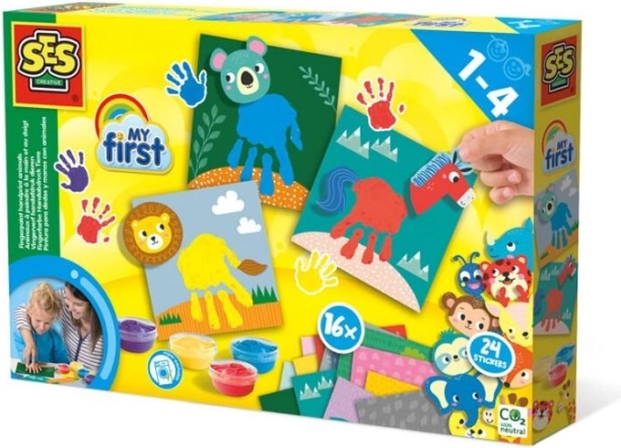 SES Creative My first vingerverven – diertjes