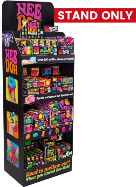 Schylling NeeDoh reclame display