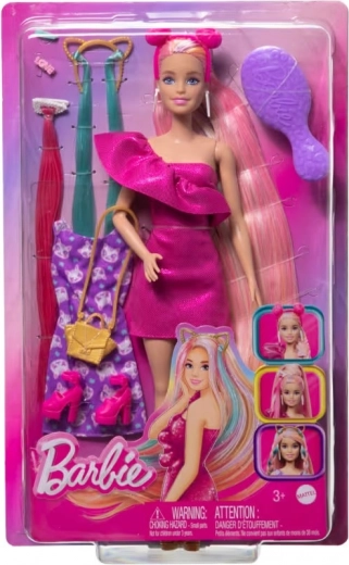 Barbie Spel met Haar – pop met accessoires voor het maken van kapsels