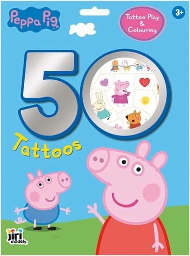 Tatoeageset Peppa Pig 50+