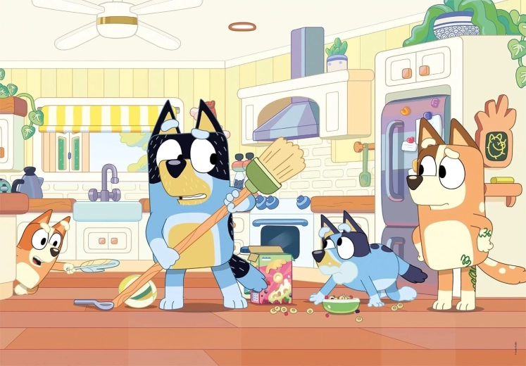 Puzzel CLEMENTONI Bluey 60 stukjes